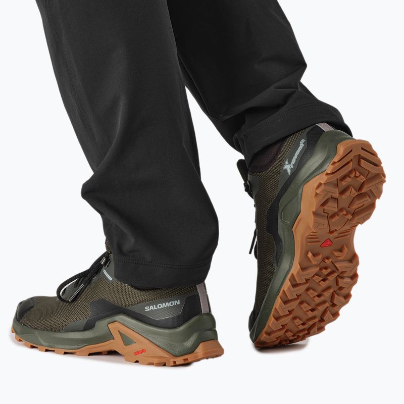 Trekkingschuhe Herren Salomon X Reveal Chukka CSWP 2 grün L41763 16