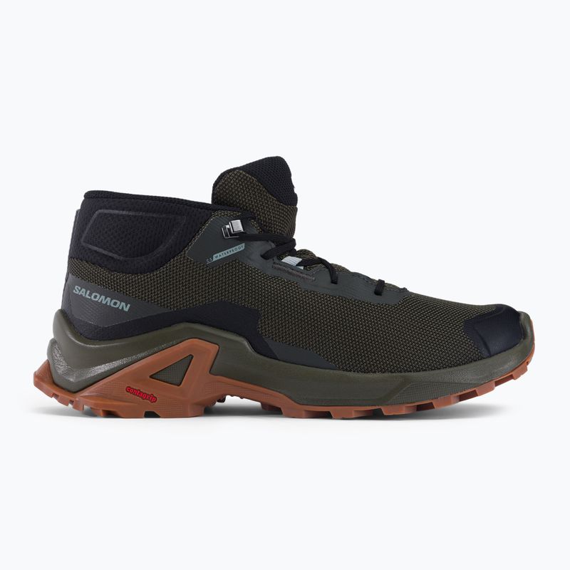 Trekkingschuhe Herren Salomon X Reveal Chukka CSWP 2 grün L41763 2