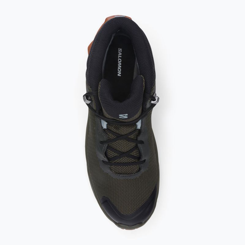 Trekkingschuhe Herren Salomon X Reveal Chukka CSWP 2 grün L41763 6