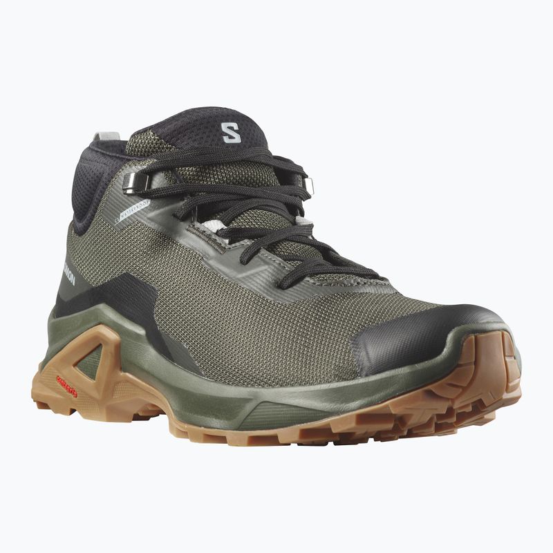 Trekkingschuhe Herren Salomon X Reveal Chukka CSWP 2 grün L41763 9