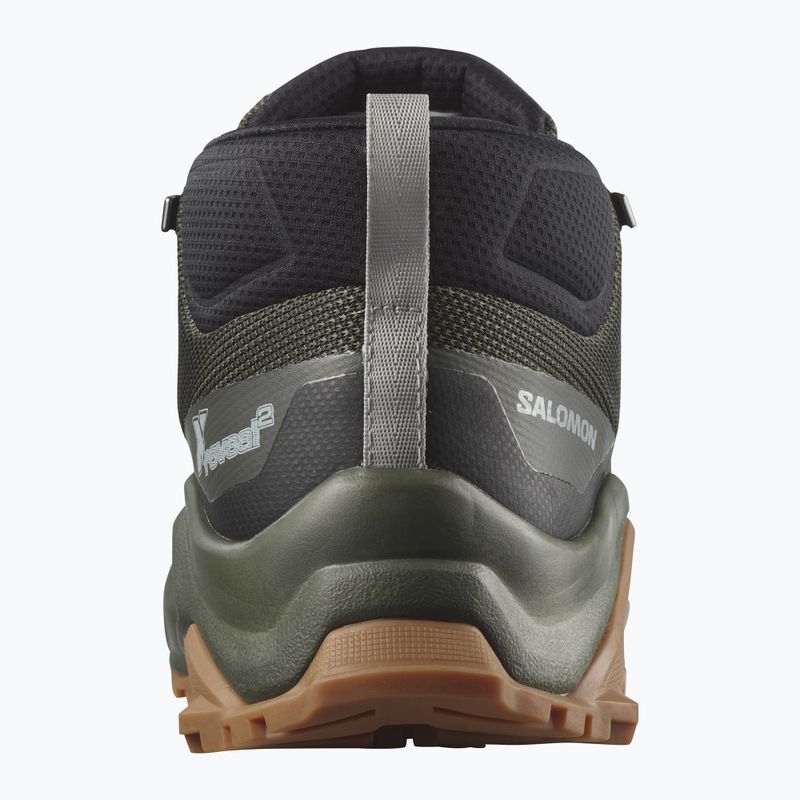 Trekkingschuhe Herren Salomon X Reveal Chukka CSWP 2 grün L41763 12