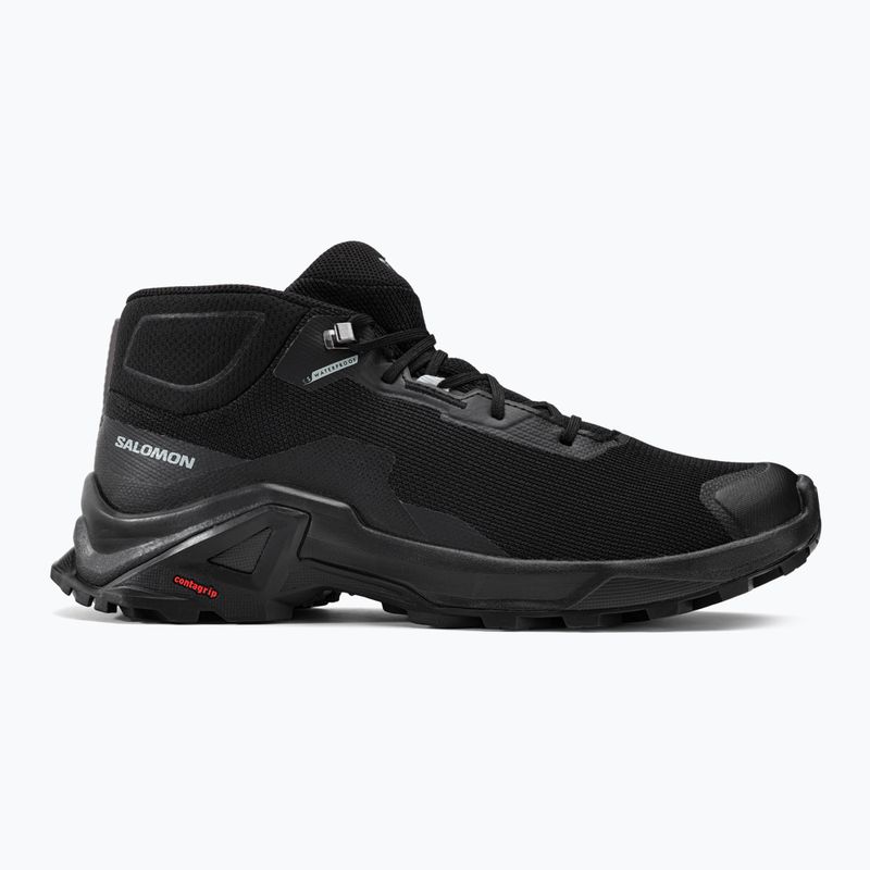Trekkingschuhe Herren Salomon X Reveal Chukka CSWP 2 schwarz L417629 2