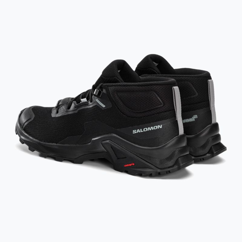 Trekkingschuhe Herren Salomon X Reveal Chukka CSWP 2 schwarz L417629 3