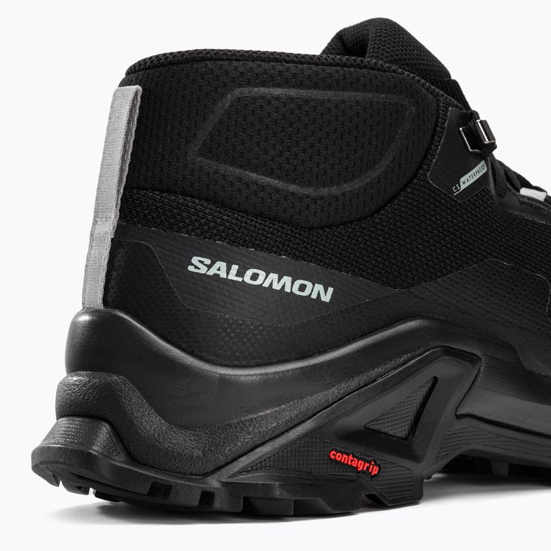 Trekkingschuhe Herren Salomon X Reveal Chukka CSWP 2 schwarz L417629 8
