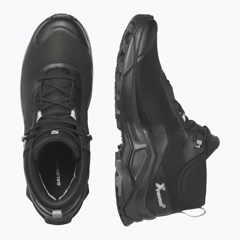 Trekkingschuhe Herren Salomon X Reveal Chukka CSWP 2 schwarz L417629 15