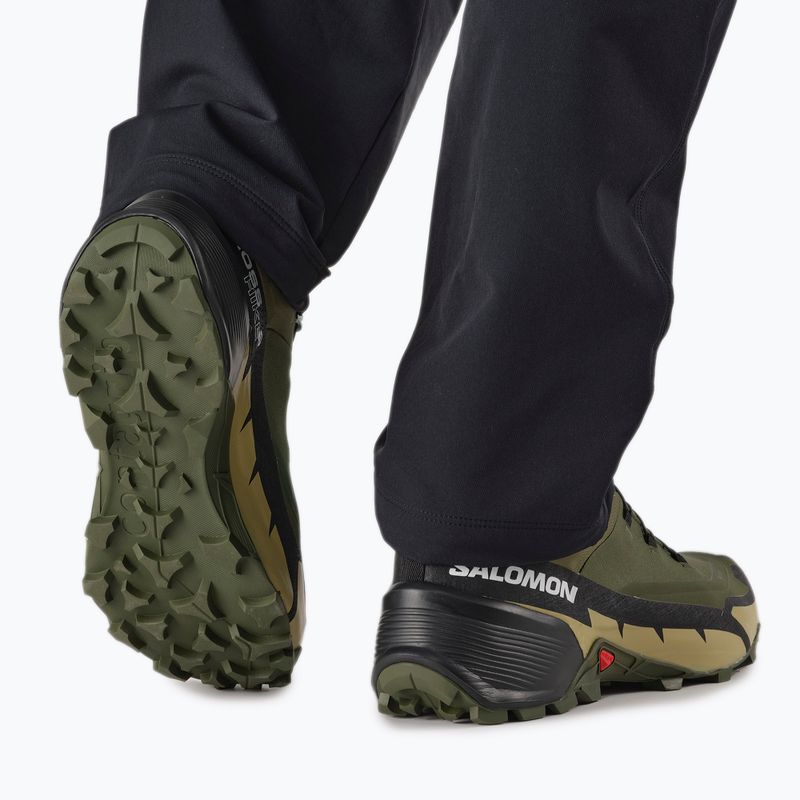 Trekkingschuhe Herren Salomon Cross Hike GTX 2 grün L41738 4