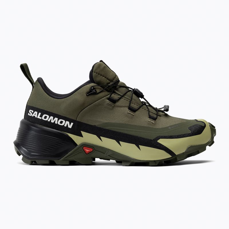 Trekkingschuhe Herren Salomon Cross Hike GTX 2 grün L41738 2