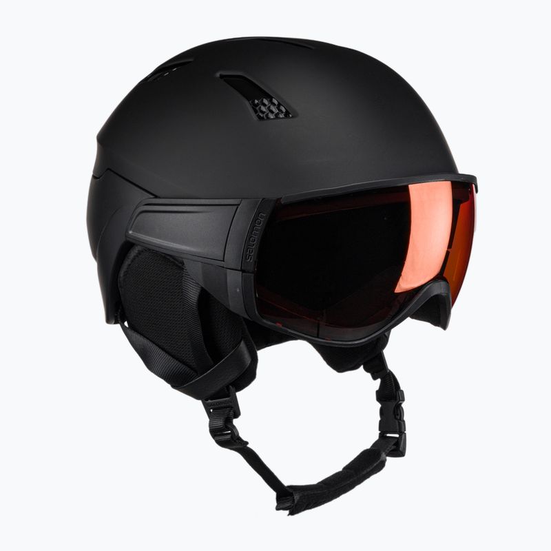 Skihelm Salomon Driver Access schwarz L471984