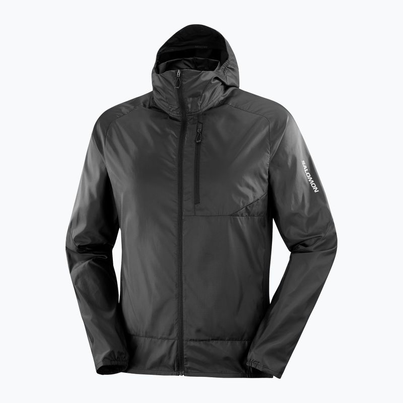 Salomon Cross Wind Herren Laufjacke tiefschwarz 4