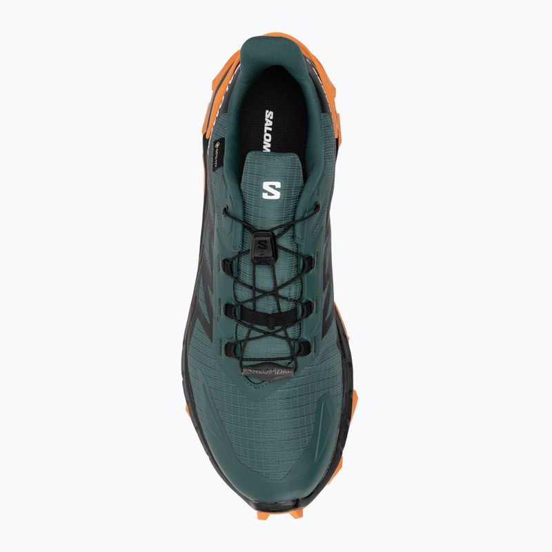 Herren Laufschuhe Salomon Supercross 4 GTX stargazer/schwarz/turmeric 7