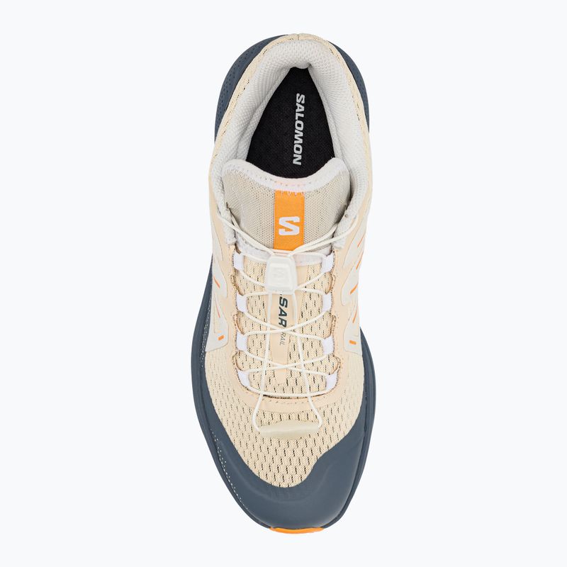 Laufschuhe Trail Damen Salomon Pulsar Trail beige-grau L47216 8