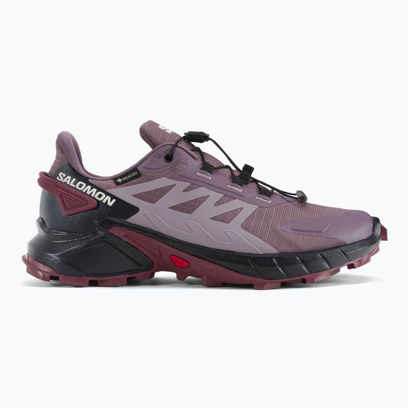 Damen Laufschuhe Salomon Supercross 4 GTX lila L47119900 4