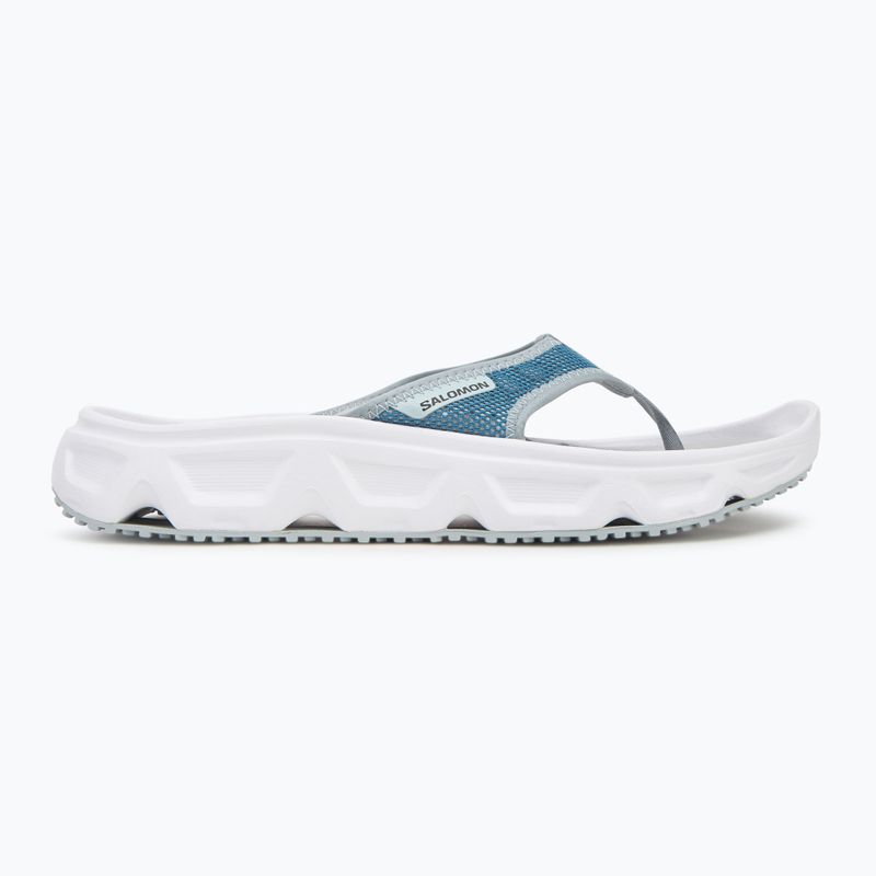 Herren-Flip-Flops Salomon Reelax Break 6.0 blue ashes/white/pearl blue 2