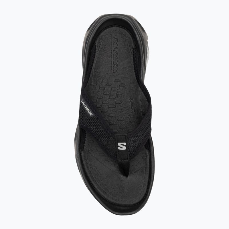 Salomon Reelax Break 6.0 Damen Flip Flops schwarz/schwarz/legiert 5