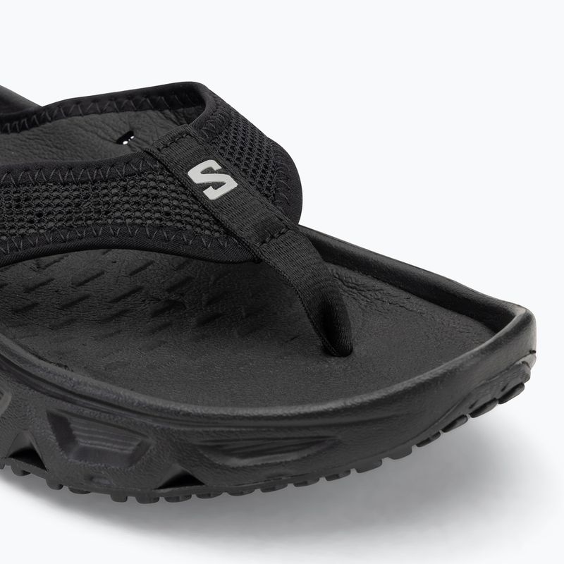 Salomon Reelax Break 6.0 Damen Flip Flops schwarz/schwarz/legiert 7