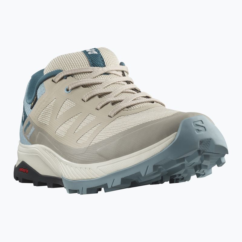 Damen-Trekkingstiefel Salomon Outrise GTX beige L47142700 11