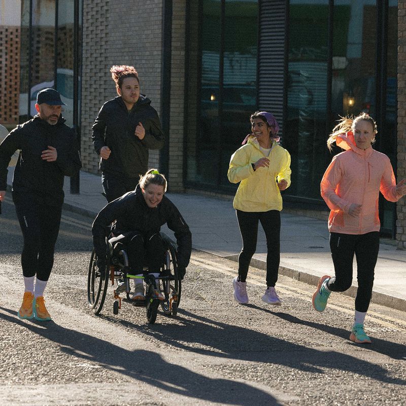 Herren Laufschuhe Salomon Aero Glide blau aschgrau/dunkel saphir/kalk 17