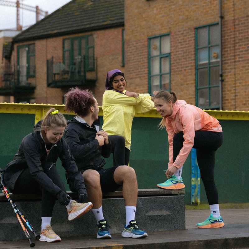 Herren Laufschuhe Salomon Aero Glide blau aschgrau/dunkel saphir/kalk 18