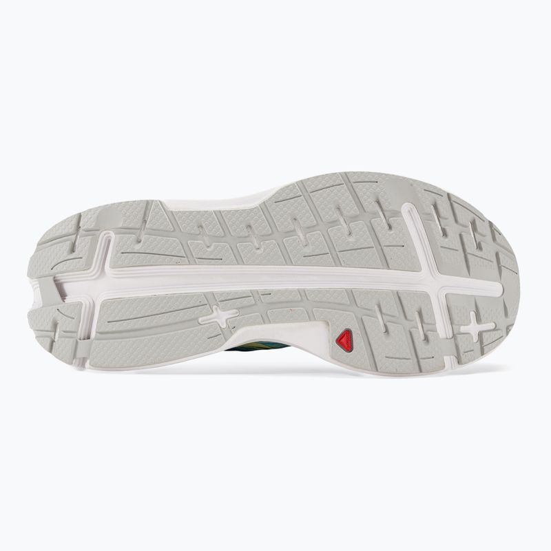 Herren Laufschuhe Salomon Aero Glide blau aschgrau/dunkel saphir/kalk 5