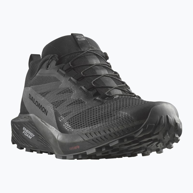 Herren Laufschuhe Salomon Sense Ride 5 GTX schwarz/magnet/schwarz 8