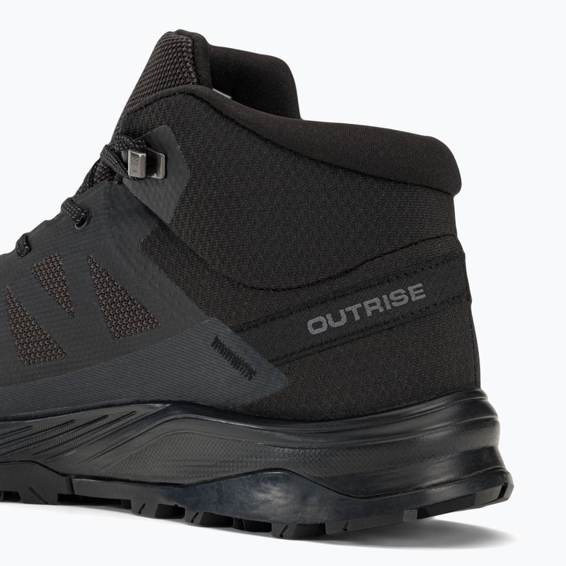Salomon Outrise Mid GTX Herren-Trekking-Stiefel schwarz L47143500 10