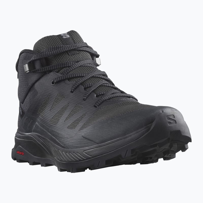 Salomon Outrise Mid GTX Herren-Trekking-Stiefel schwarz L47143500 11