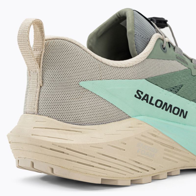 Salomon Sense Ride 5 Lily Pad/Rainy Day/Bleached Aqua Damen Laufschuhe L47212300 11