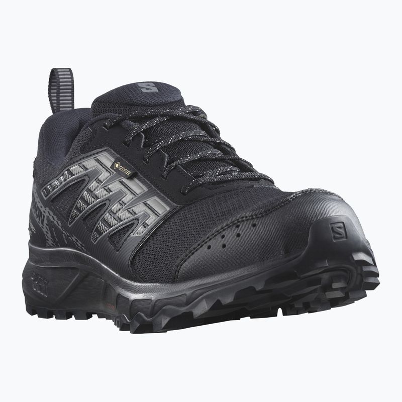 Herren Laufschuhe Salomon Wander GTX schwarz/pewter/frostgrau