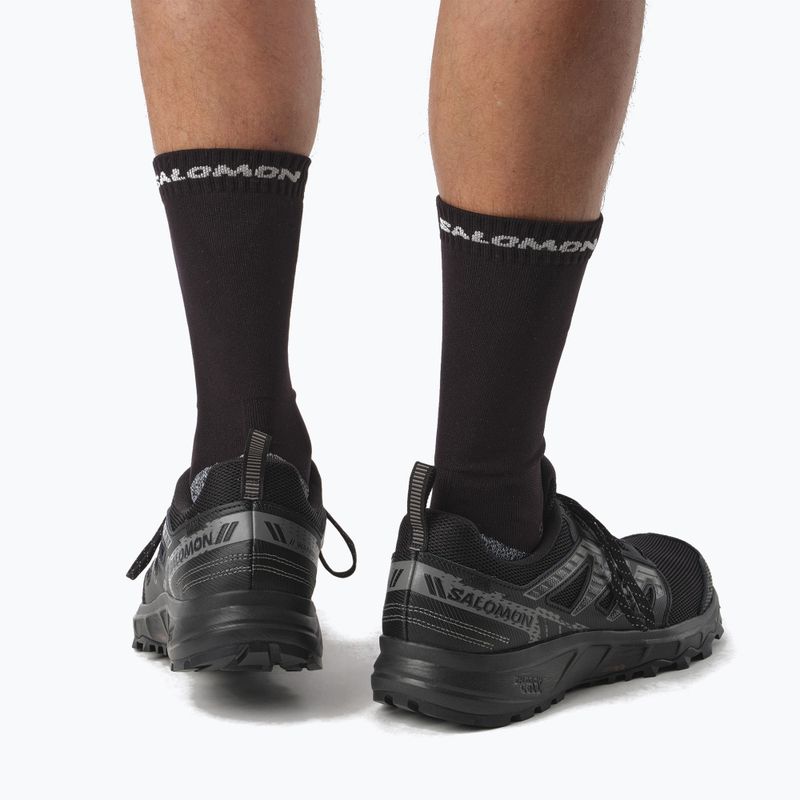 Laufschuhe Herren Salomon Wander black/pewter/frost gray 12