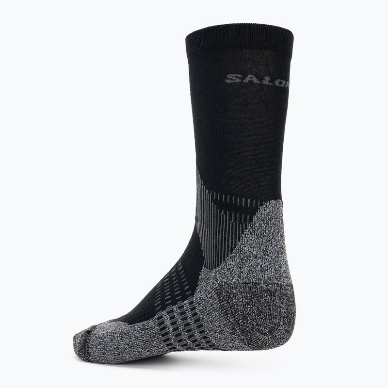 Salomon X Ultra Access Crew 2 Paar Trekkingsocken anthrazit/schwarz 5