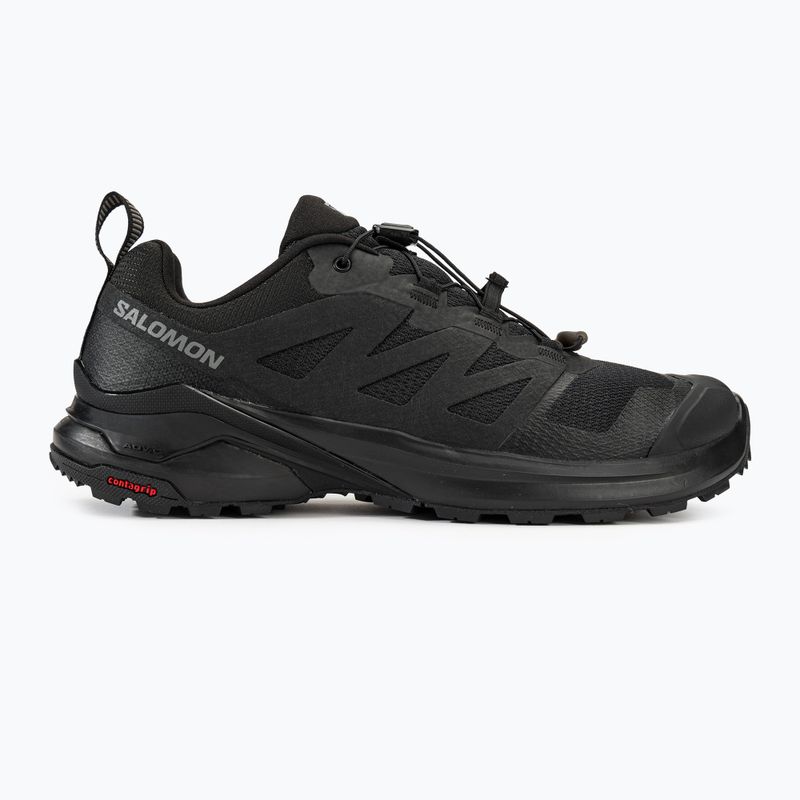 Laufschuhe Herren Salomon X-Adventure black/black/black 2