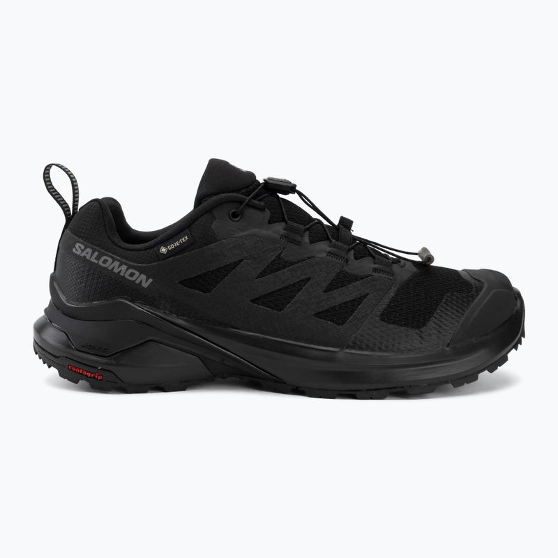 Herren-Trekkingstiefel Salomon X-Adventure GTX Black/Black/Black 2