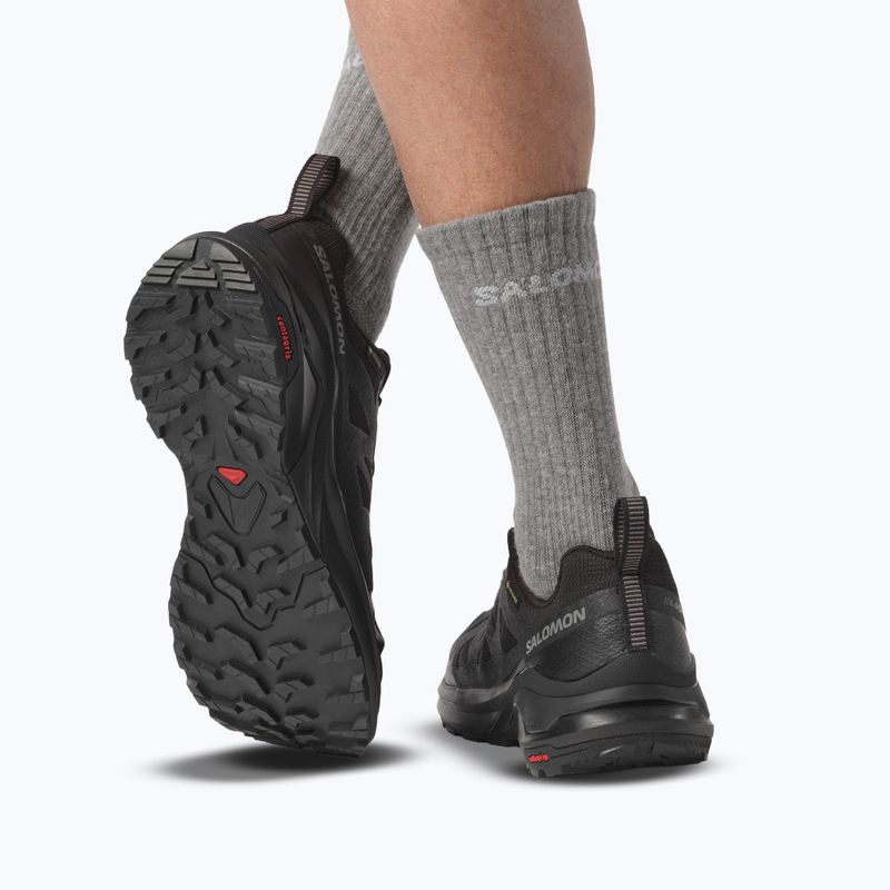 Herren-Trekkingstiefel Salomon X-Adventure GTX Black/Black/Black 6