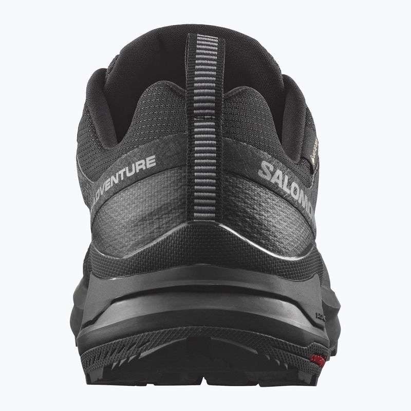 Damen-Trekkingschuhe Salomon X-Adventure GTX Black/Black/Black 2