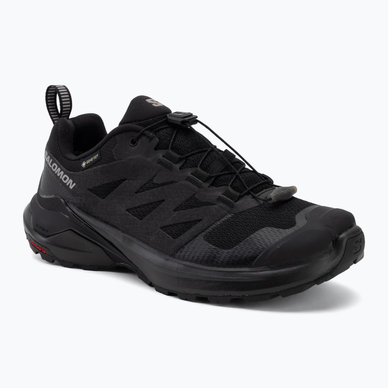 Damen-Trekkingschuhe Salomon X-Adventure GTX Black/Black/Black