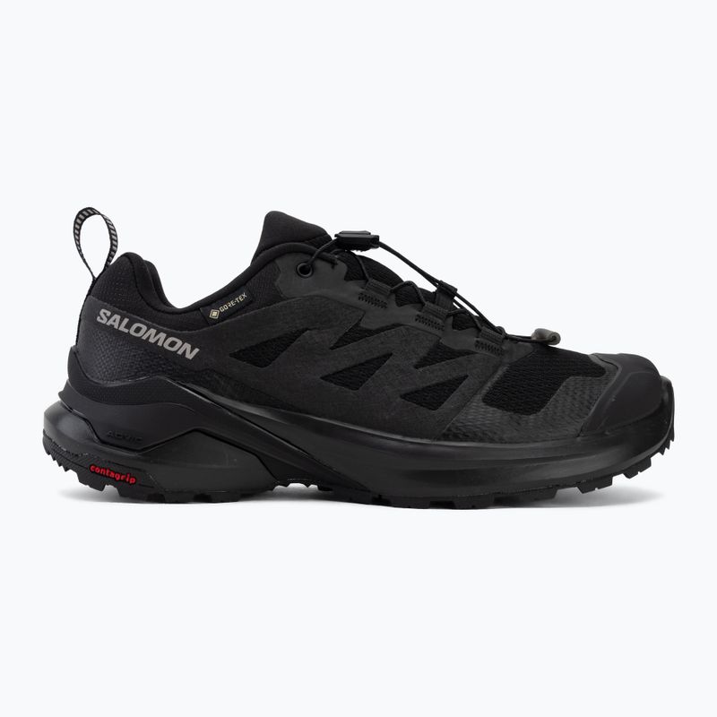 Damen-Trekkingschuhe Salomon X-Adventure GTX Black/Black/Black 2