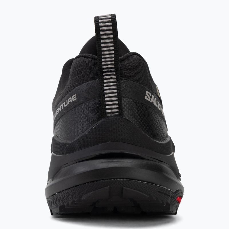 Damen-Trekkingschuhe Salomon X-Adventure GTX Black/Black/Black 6