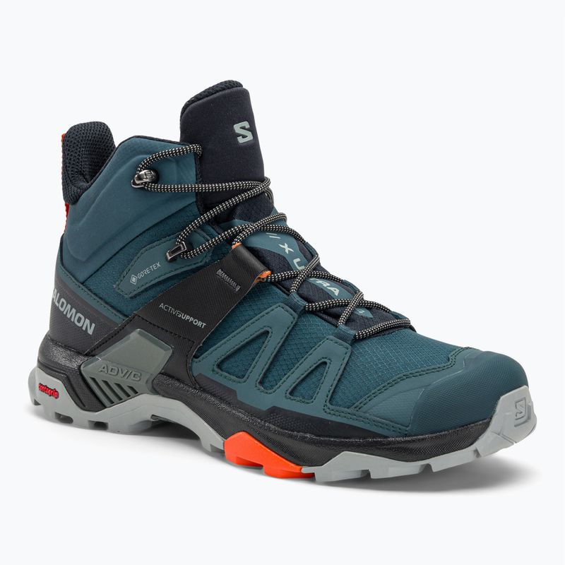 Herren-Trekkingschuhe Salomon X Ultra 4 Mid GTX stargazer/schwarz/s