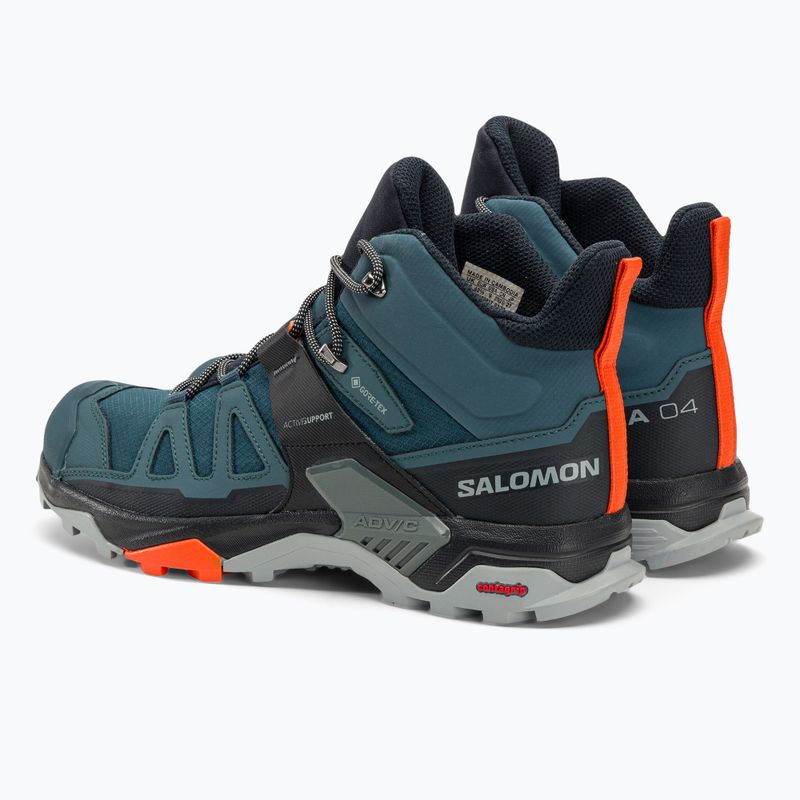 Herren-Trekkingschuhe Salomon X Ultra 4 Mid GTX stargazer/schwarz/s 3