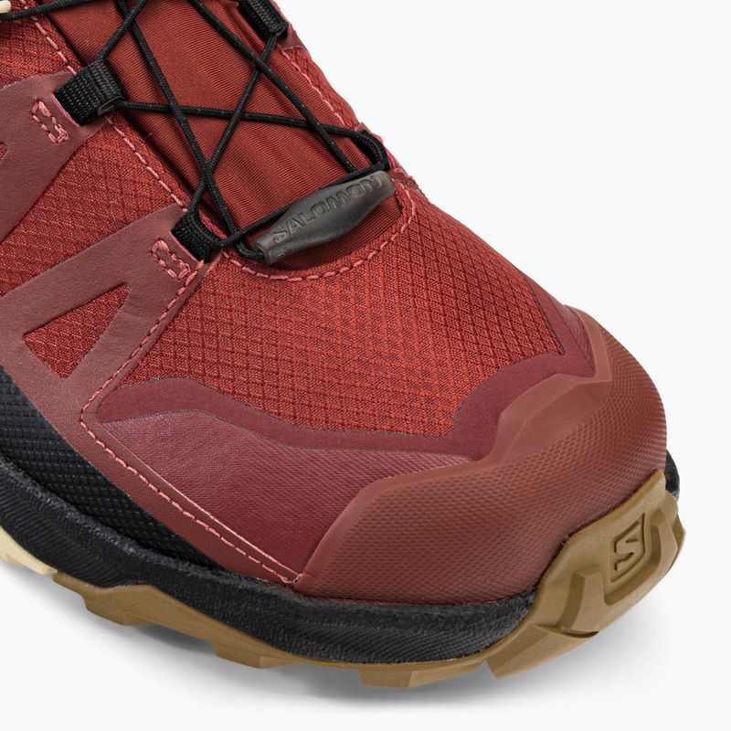 Herren-Trekking-Stiefel Salomon X Ultra 4 GTX kastanienbraun L47352700 7