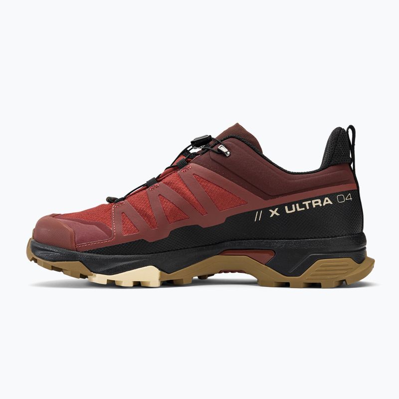 Herren-Trekking-Stiefel Salomon X Ultra 4 GTX kastanienbraun L47352700 10