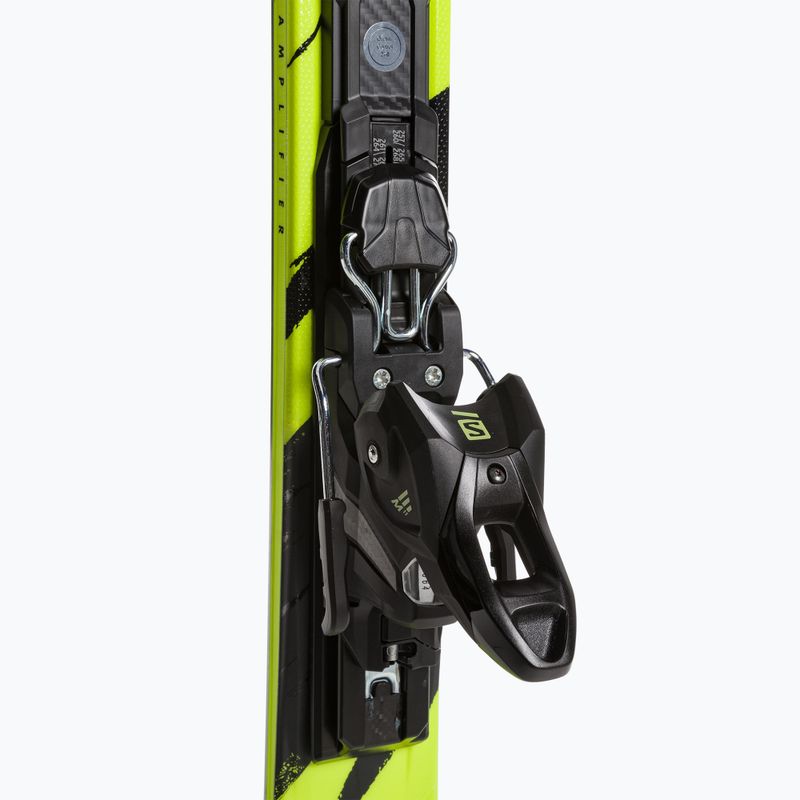 Salomon S/Max 8 XT + M11 GW schwarz/ dreiholz/ sicherheitsgelb Abfahrtsski 5