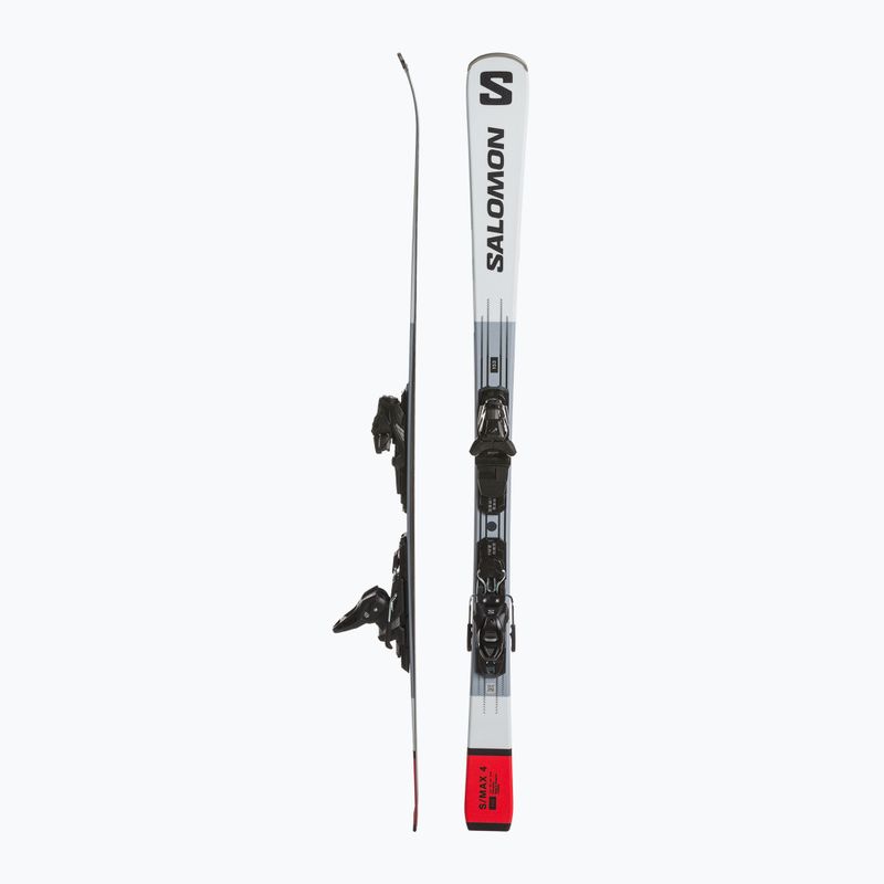 Salomon S/Max 4 + M10 GW L80 weiß/rot/schwarz Abfahrtsski 2