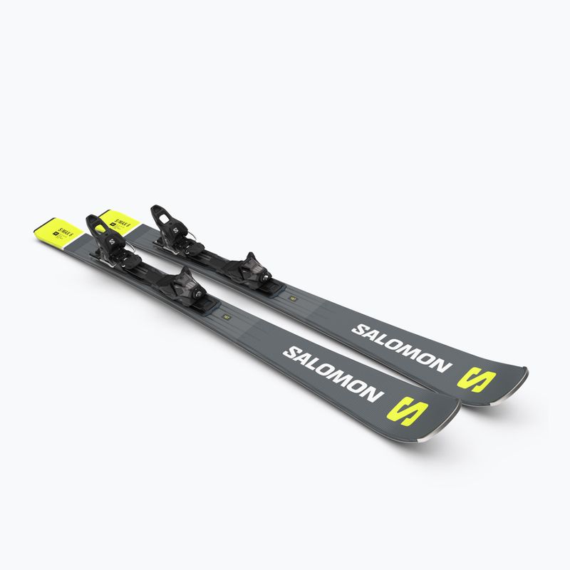 Salomon S/Max 6 + M10 GW L80 Castelrock/ Sicherheitsgelb/ Weiß Abfahrtsski 6