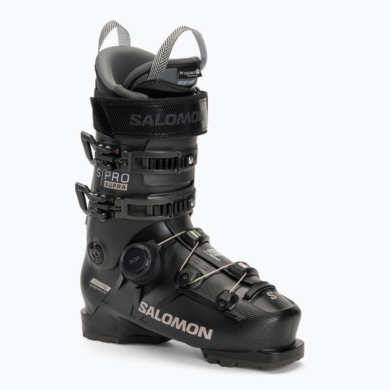 Herren Skischuhe Salomon S Pro Supra Boa 110 schwarz/beluga/titan met.