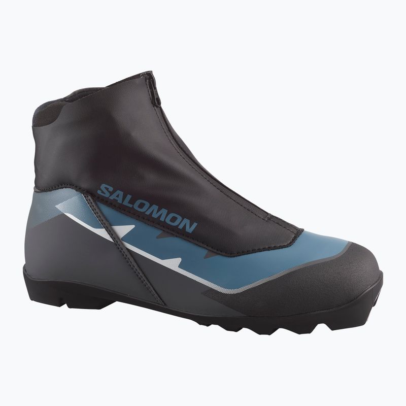 Herren Langlaufschuhe Salomon Escape schwarz/castlerock/blaue Asche 8