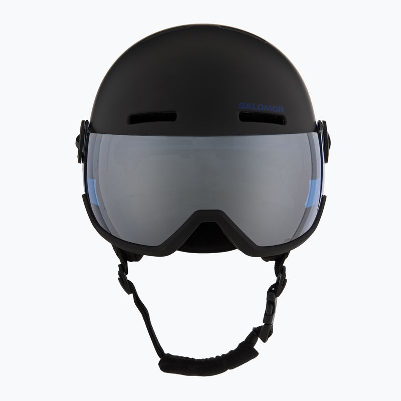 Skihelm Kinder Salomon Orka Visor black 2