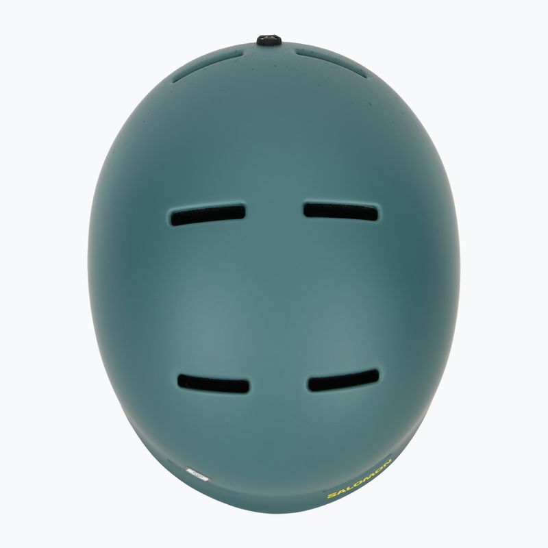 Kinder-Skihelm Salomon Orka Jr North Atlantic 6