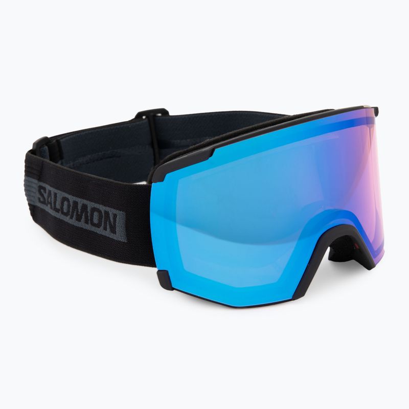 Salomon S/View Skibrille schwarz/ml hellblau