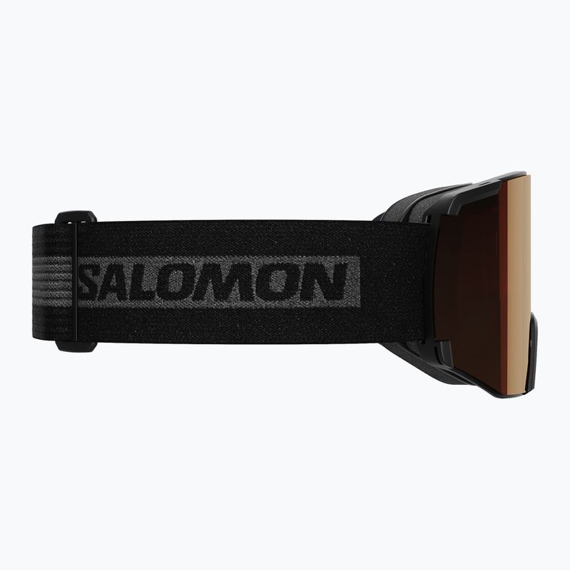 Salomon S/View Access Skibrille schwarz/flash tonic orange 4